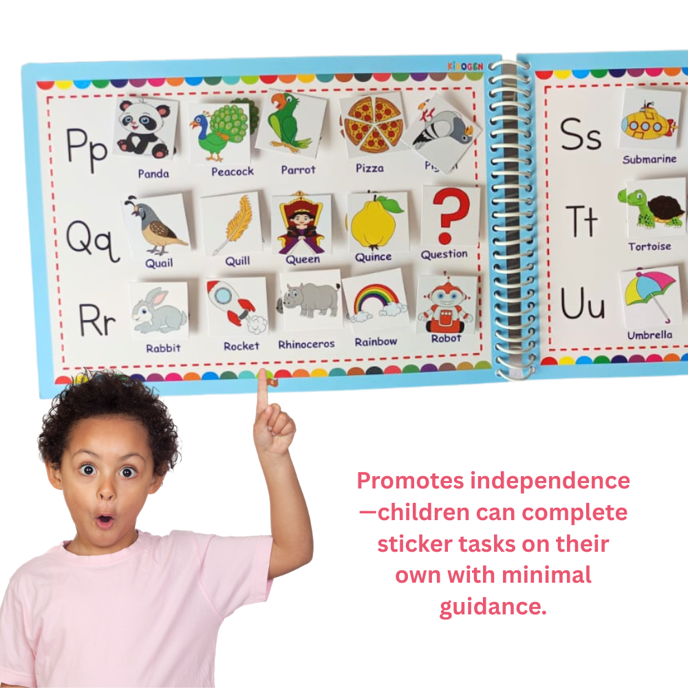Alphabet Sticker - Audience: Children
