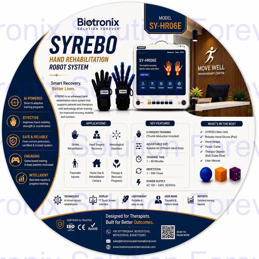 SYREBO C12 Robotic Hand Recovery System