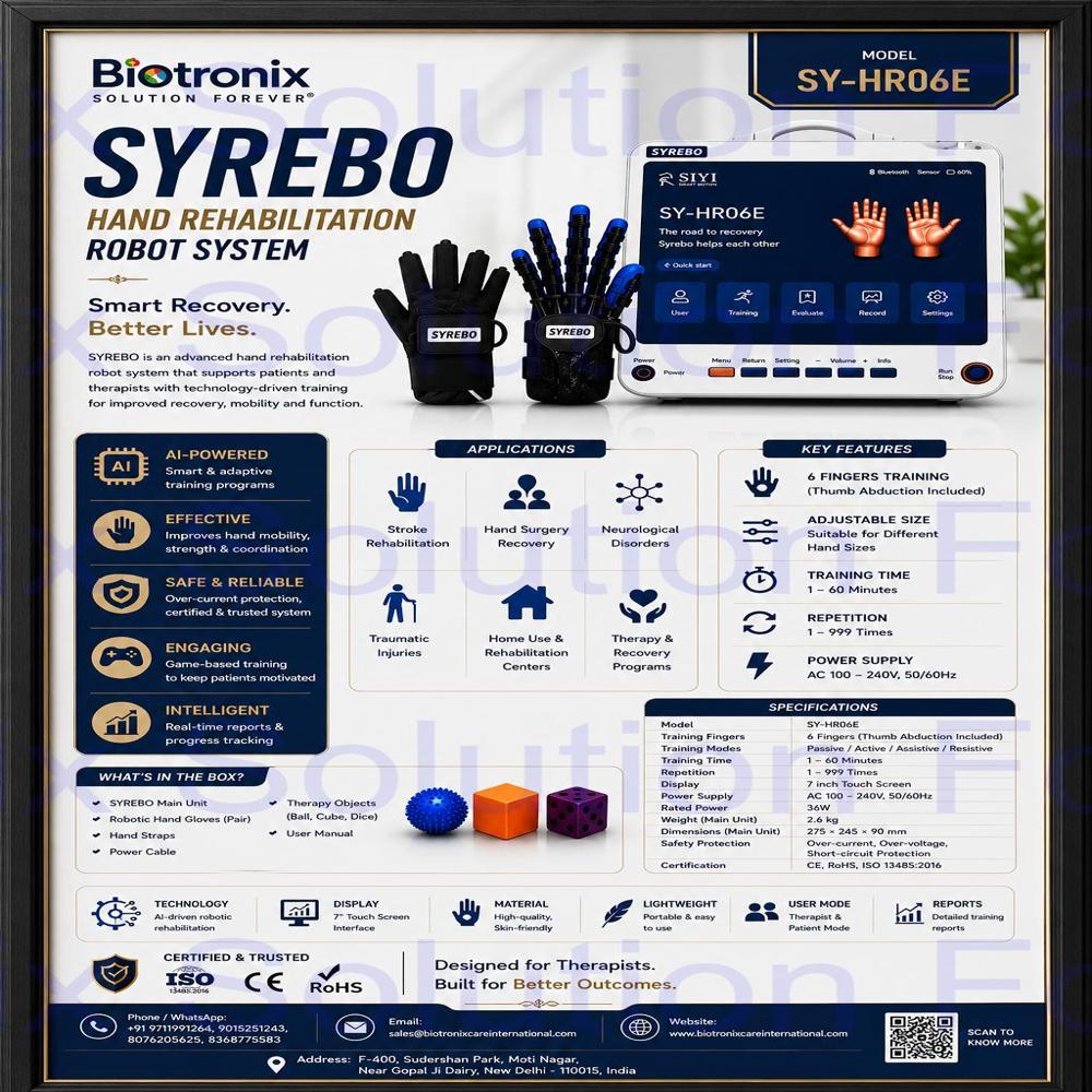 SYREBO C12 Robotic Hand Recovery System