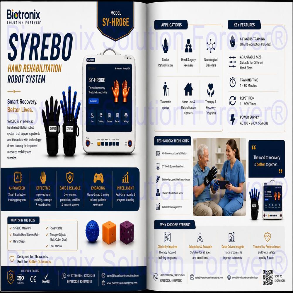 SYREBO C12 Robotic Hand Recovery System