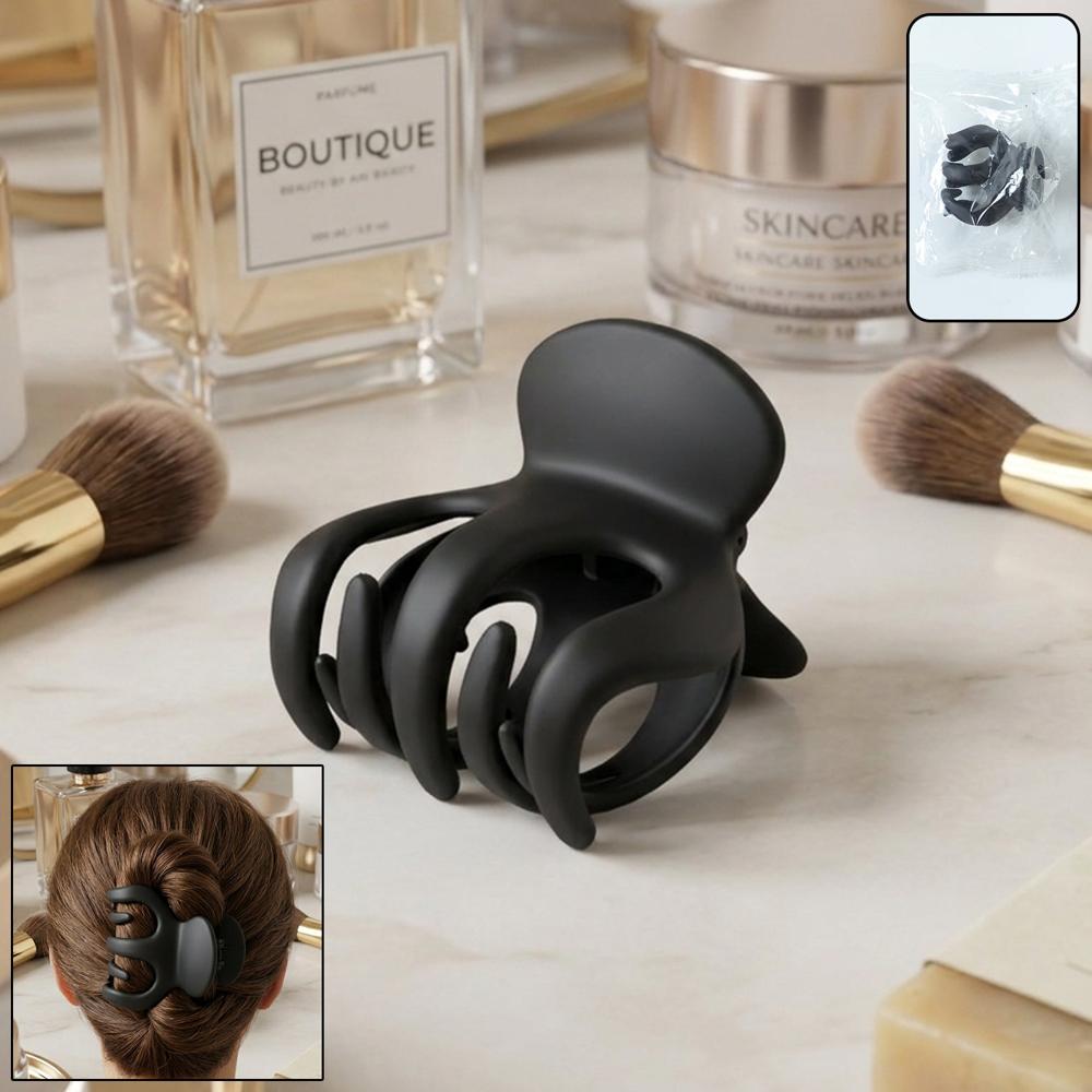 Classic Matte Finish Strong Grip Hair Claw Clip (1 Pc) - Application: As Per Product Requirement
