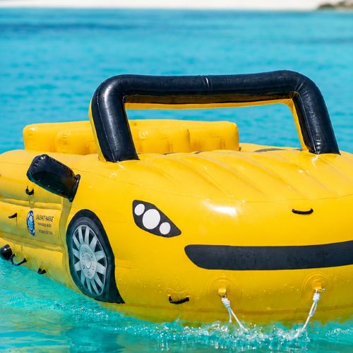 Inflatable Stylish Towable Cruz Car (Yellow)
