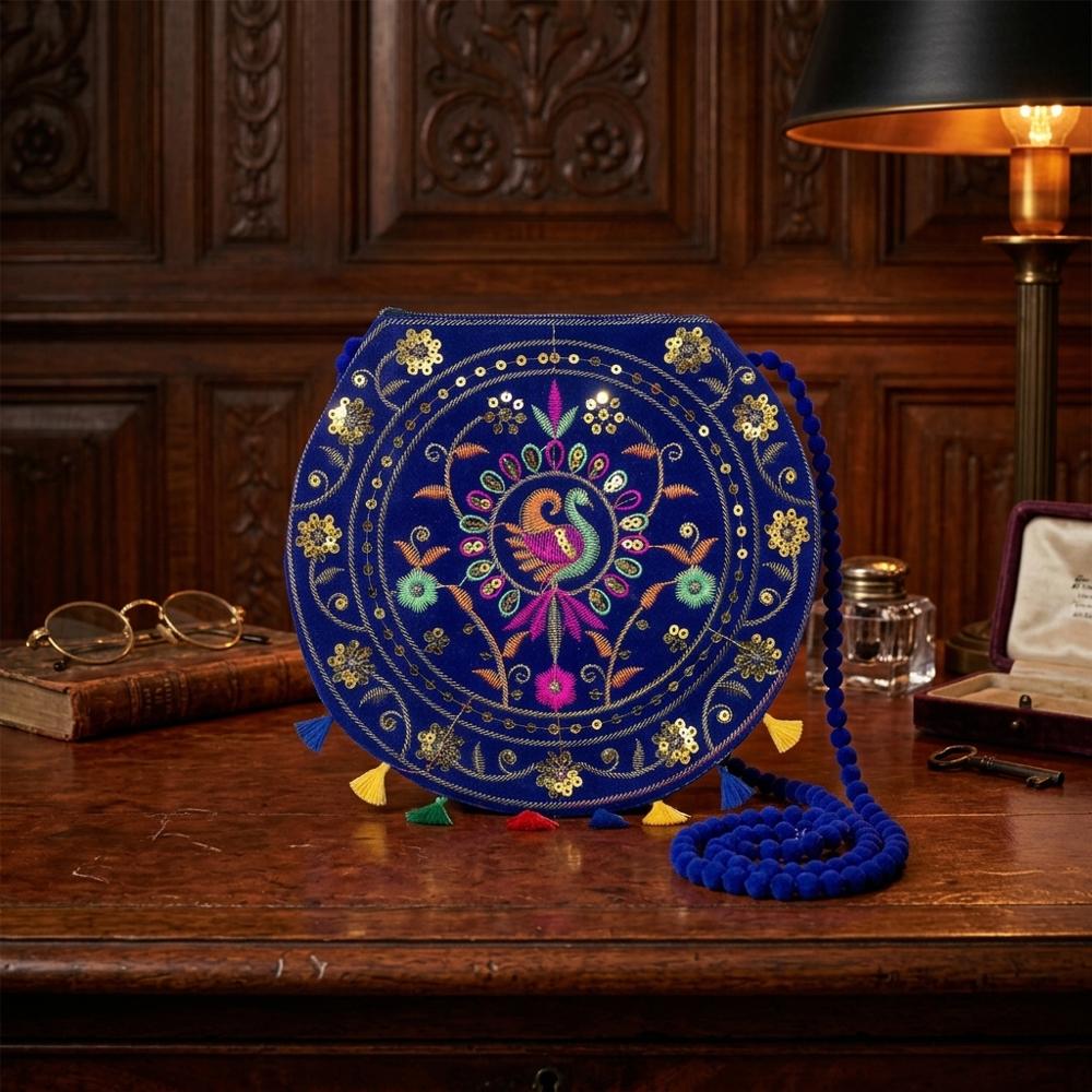 Women Designer Ethnic Shoulder Sling Purse