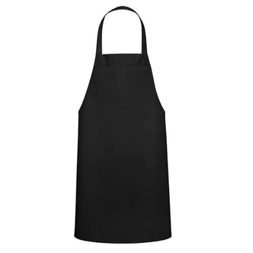 Polycotton Bib Chef Apron - Color: White