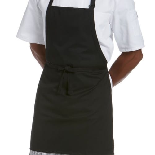 Polycotton Bib Chef Apron - Color: White