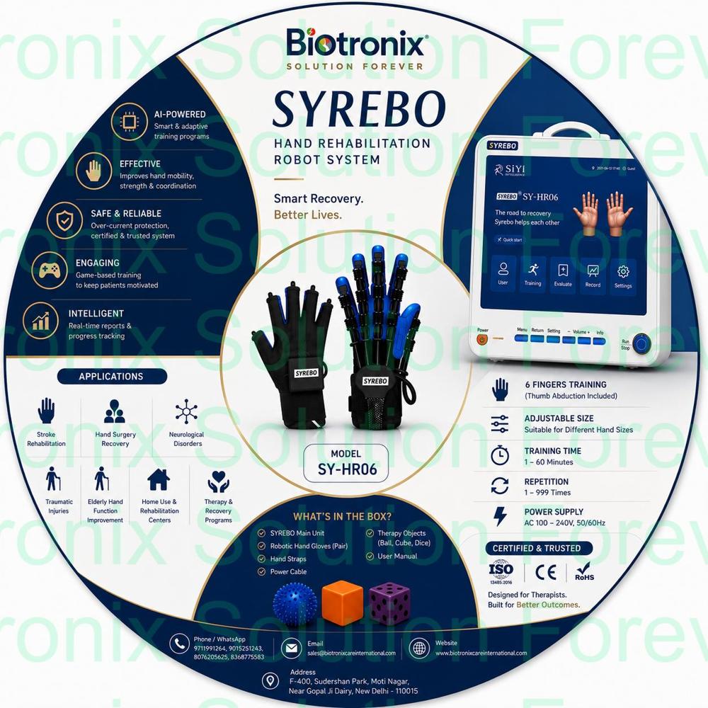 SYREBO C12 Robotic Hand Training System