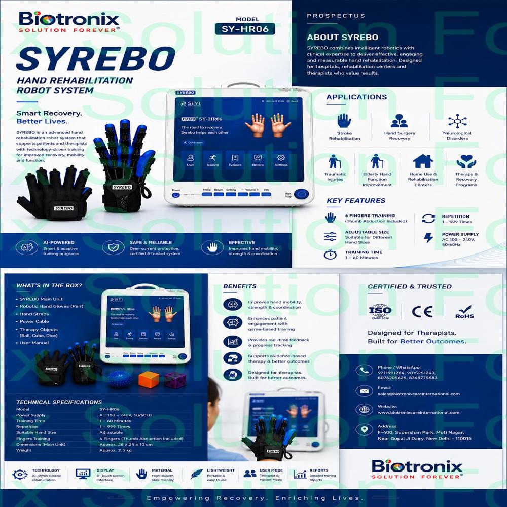 SYREBO C12 Robotic Hand Training System