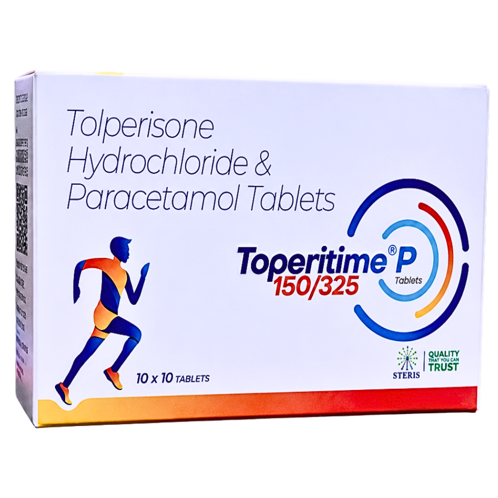 Tolperisone Hydrochloride & Paracetamol Tablets