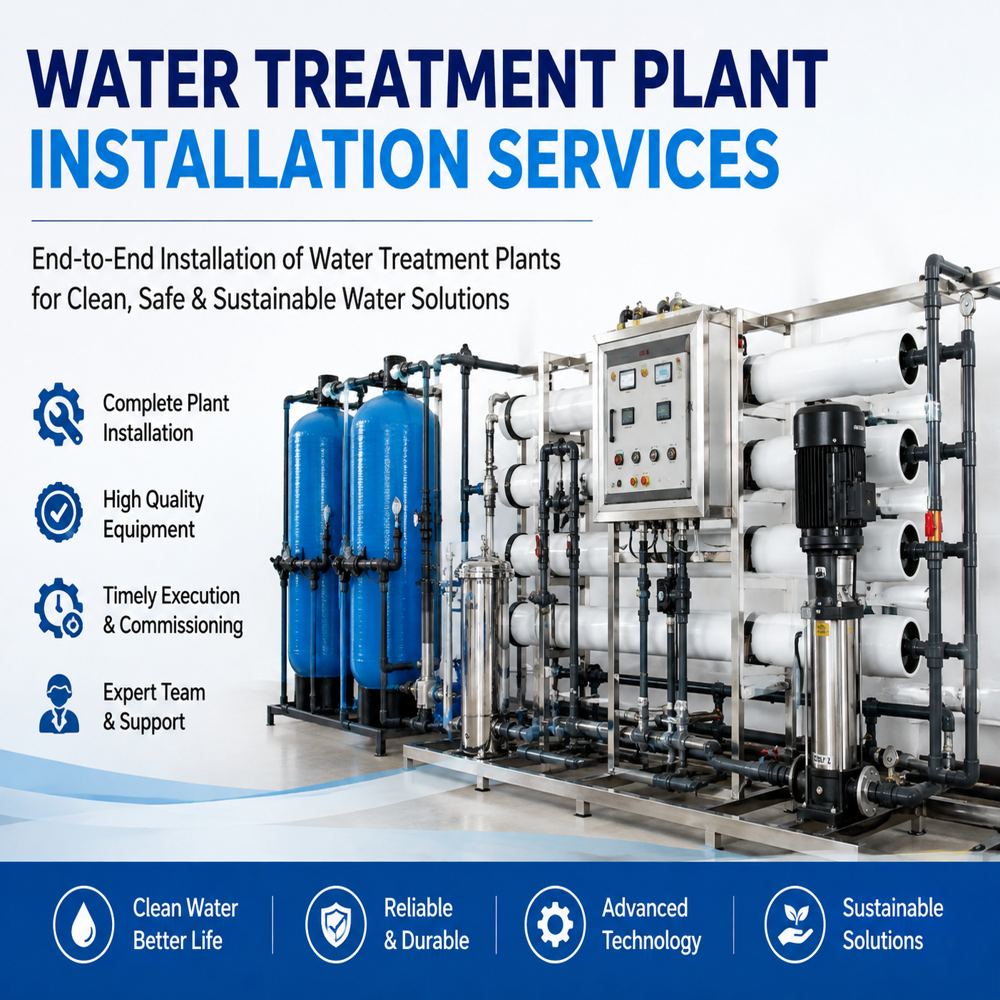Water Treatment Plant Installation Services
