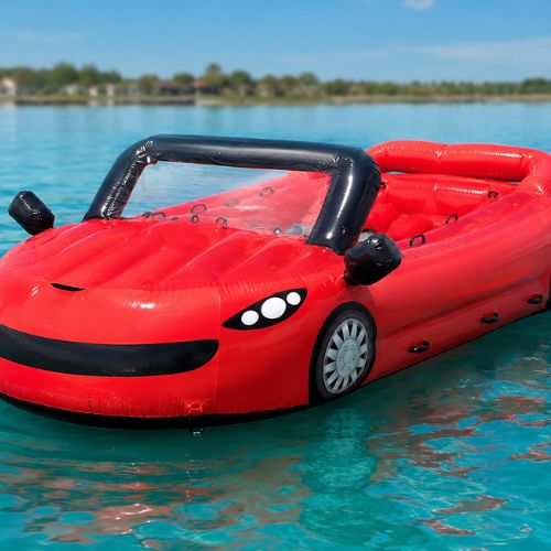 Inflatable Stylish Towable Cruz Car (Red)
