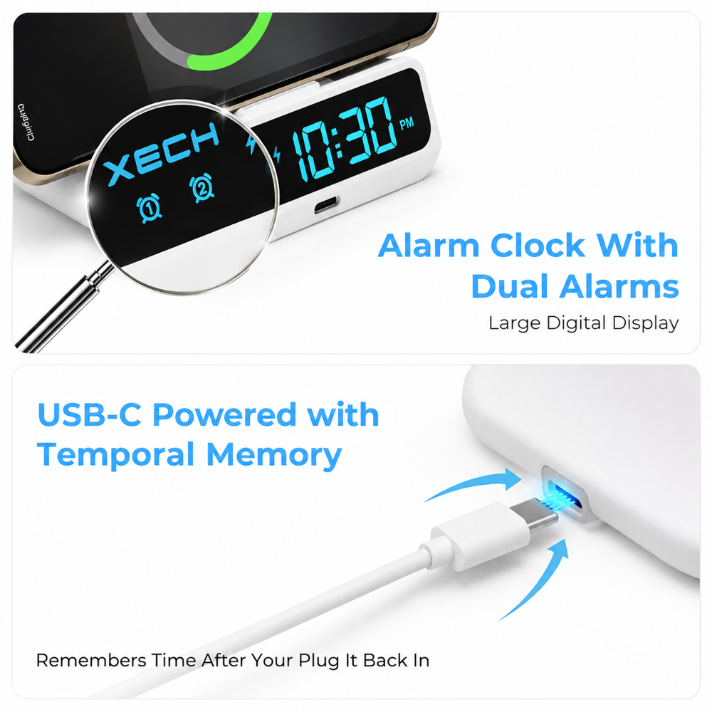 QUEST ULTRA 5 in 1 digital alarm clock
