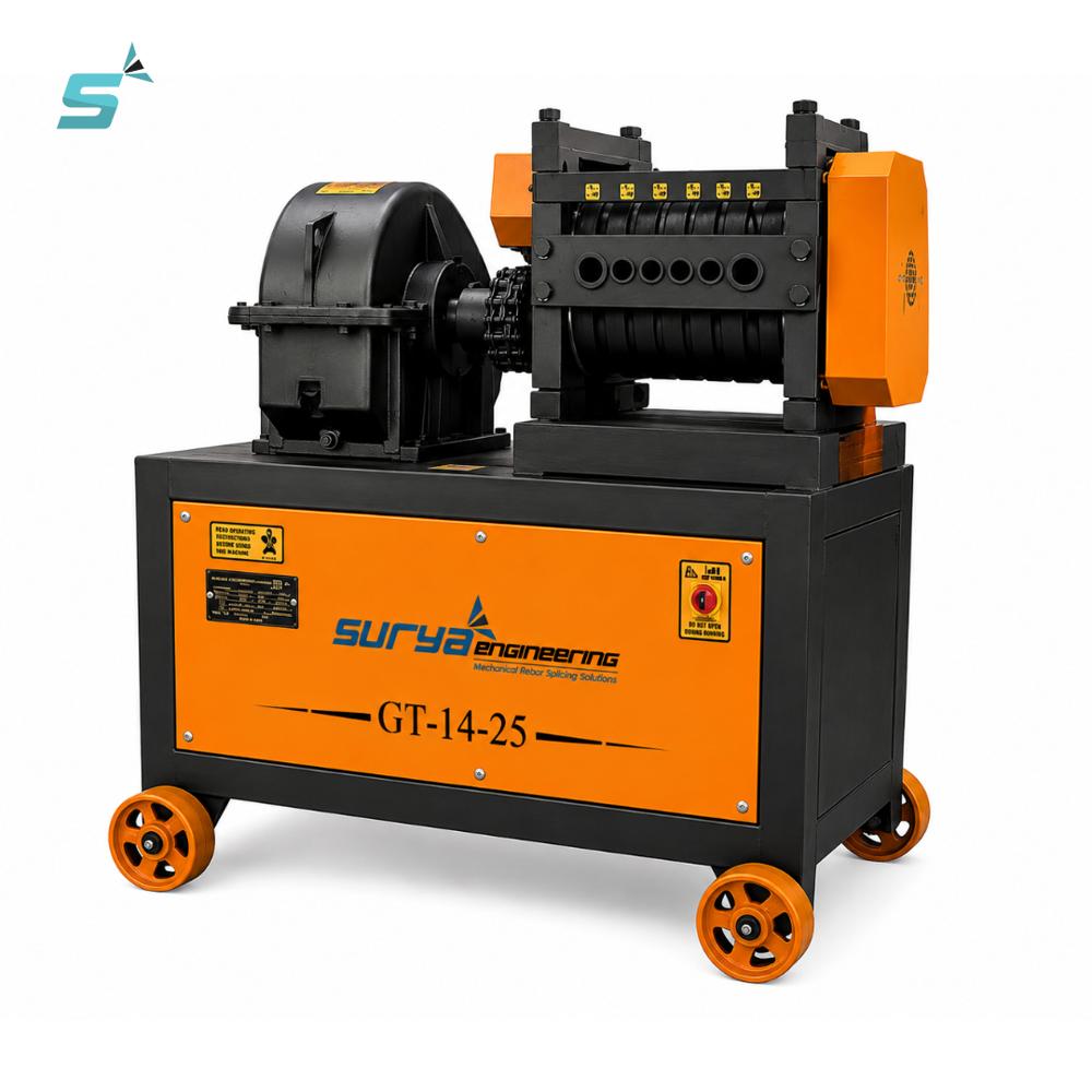 rebar straightening and cutting machine