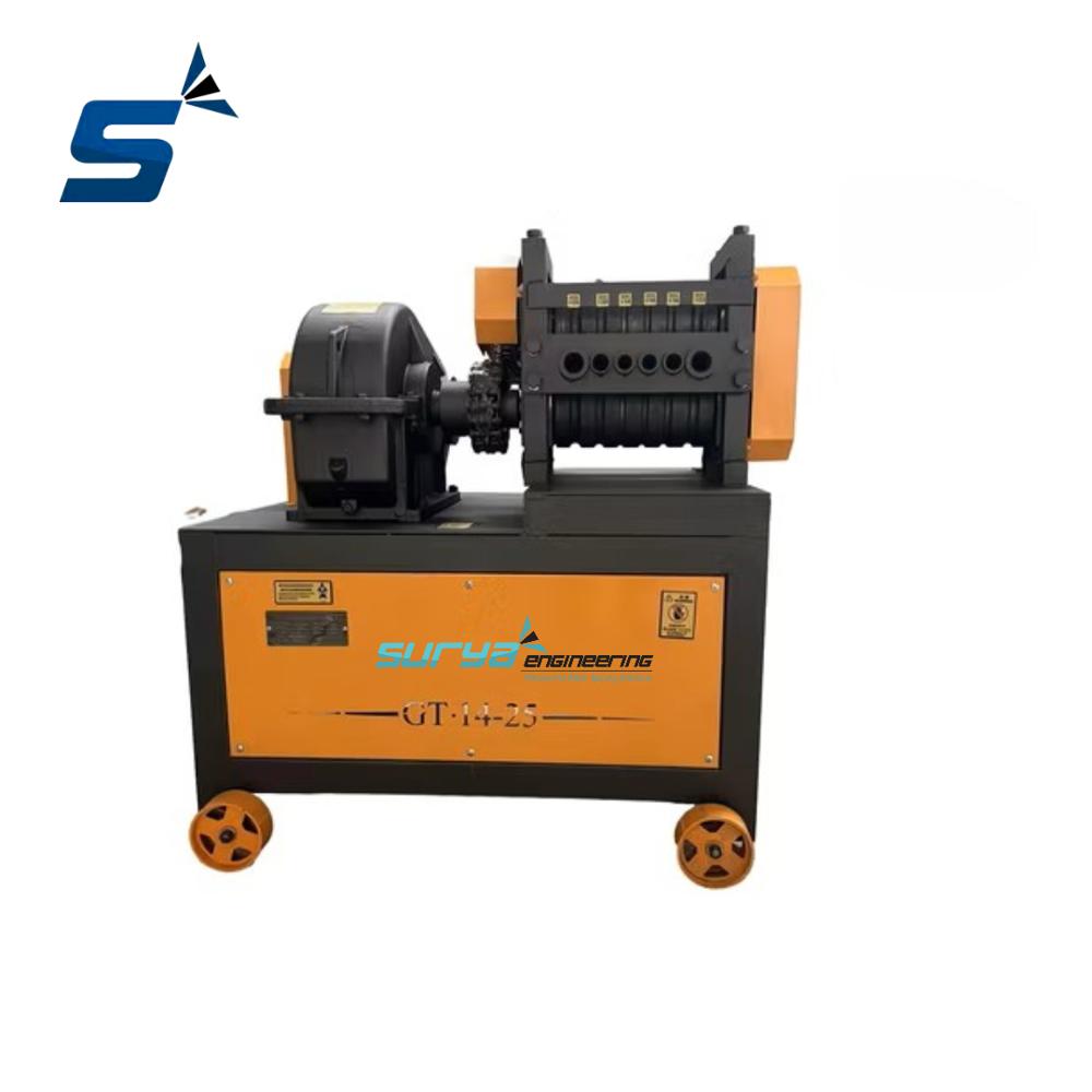 rebar straightening and cutting machine