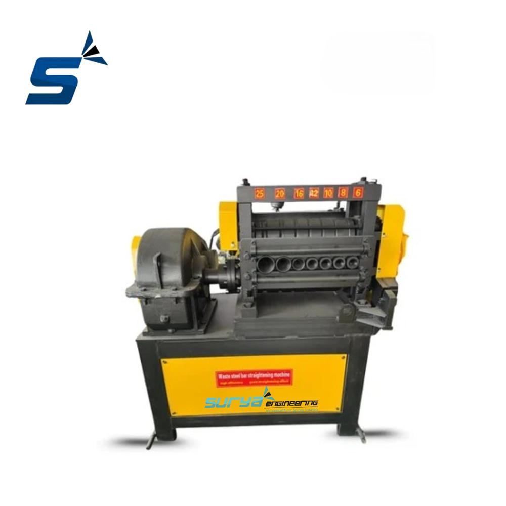 rebar straightening and cutting machine