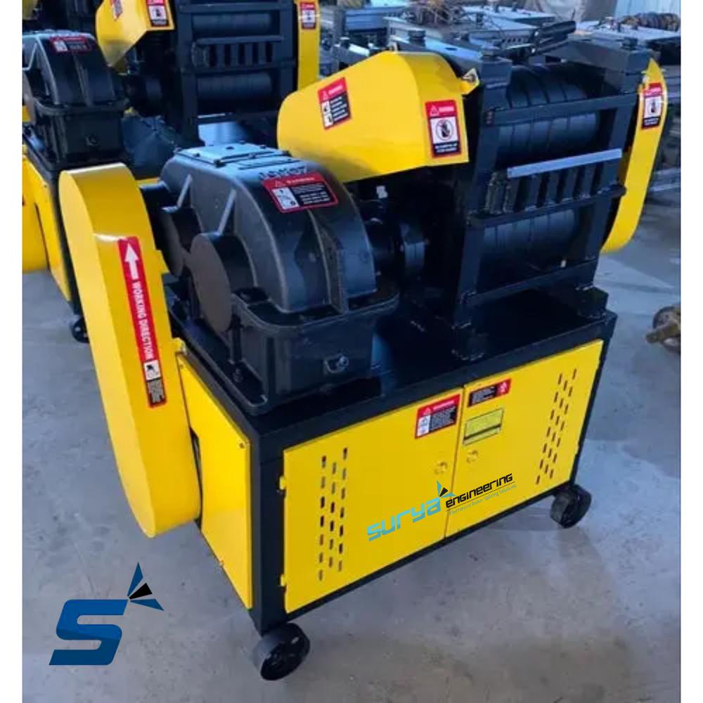 rebar straightening and cutting machine