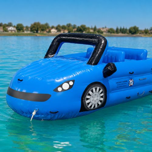 Inflatable Stylish Towable Cruz Car (Blue)