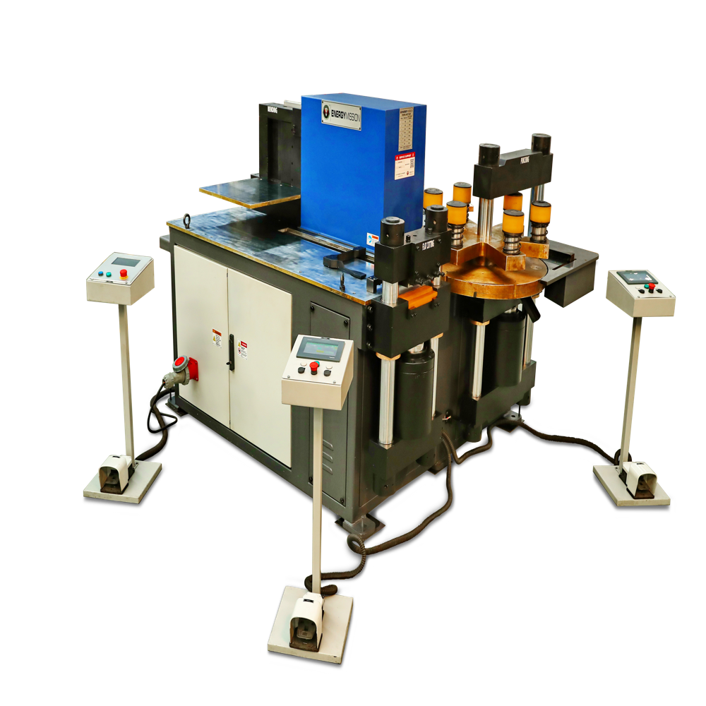 Busbar Bending Machine - Semi-automatic, 50-100 Mm Maximum Bending Radius, Color Coated Finish, Designed For Busbar Bending Applications