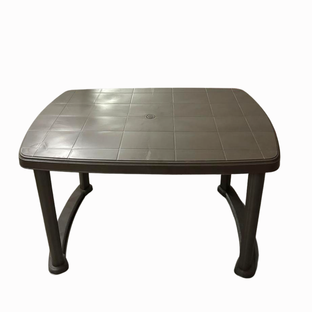 plastic square table