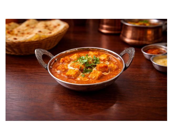 Serving Karahi - Emboss Handle - Color: Silver