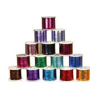 Multi-color High-luster Polyester Core Metallic Zari Thread