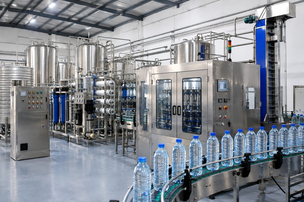 Mineral Water Plant Setup