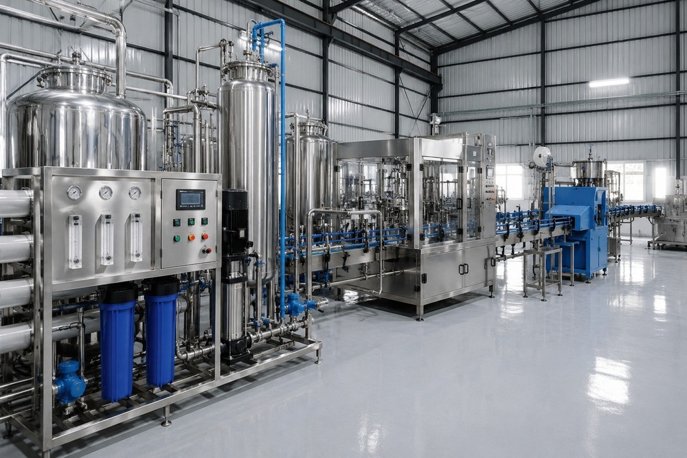 Mineral Water Plant Project