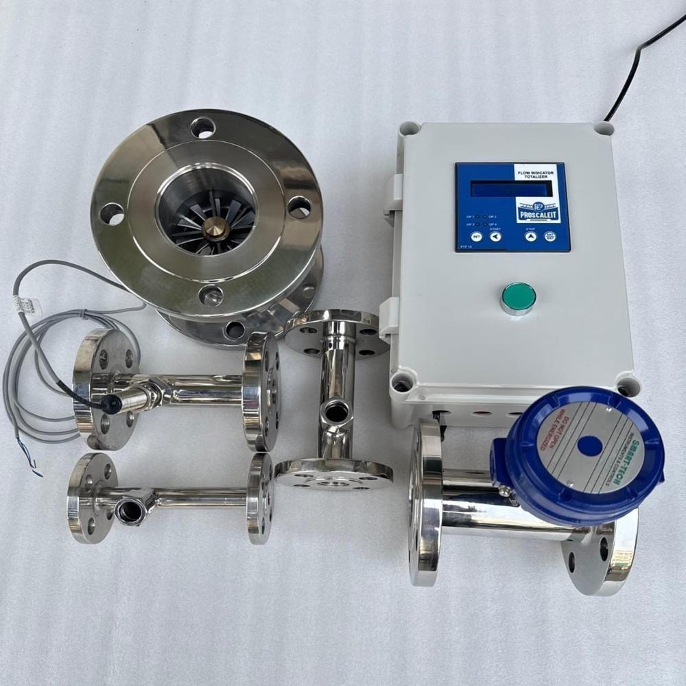220 V Solvent Flow Meter - Color: Blue