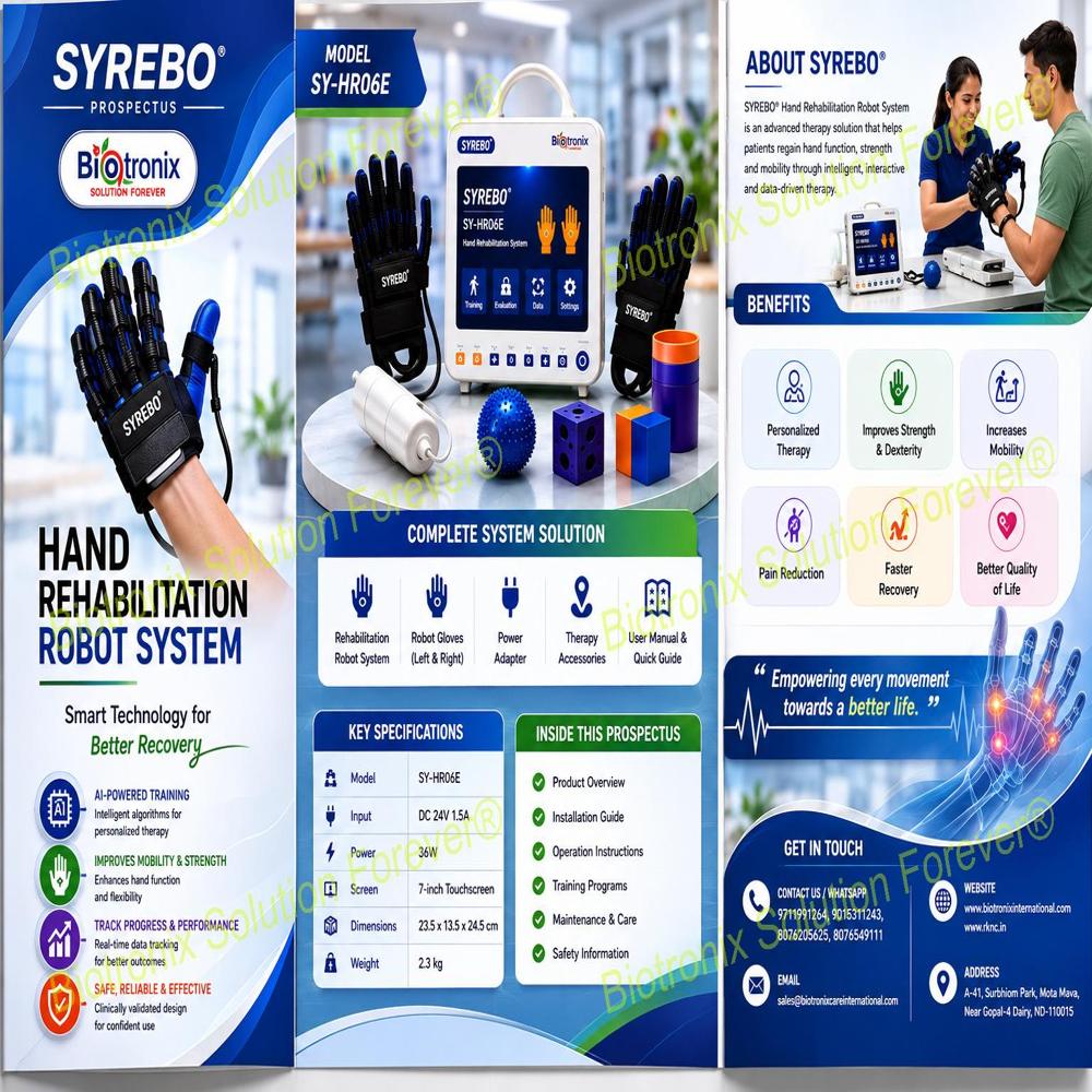 SYREBO C12 Professional Robotic Hand Trainer