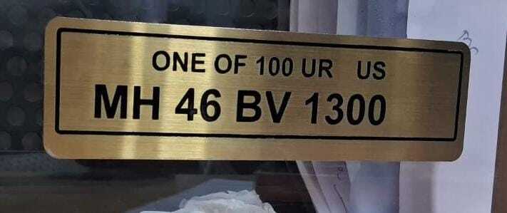 Steel Name Plate