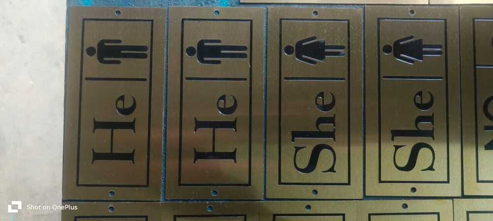 Steel Name Plate