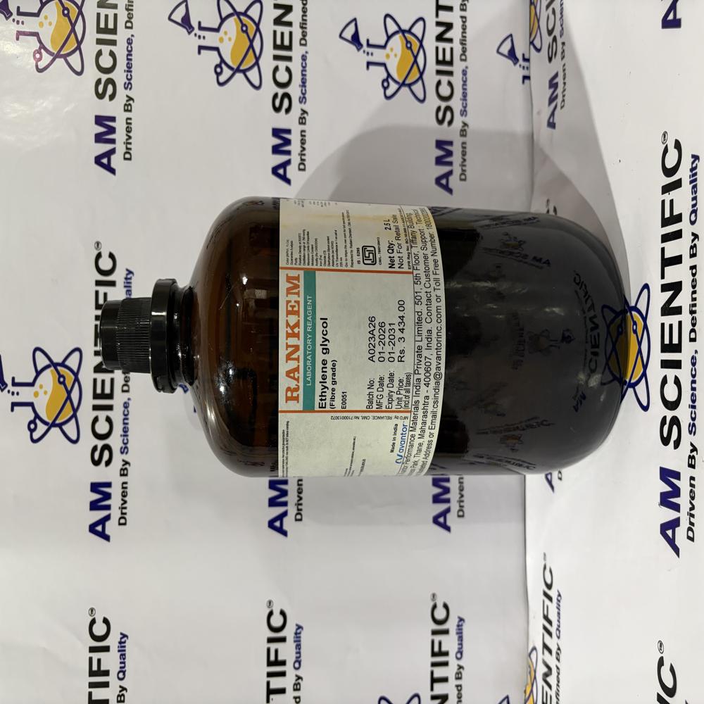 Ethylene glyco Fiber Grade 2.5Ltr Rankem