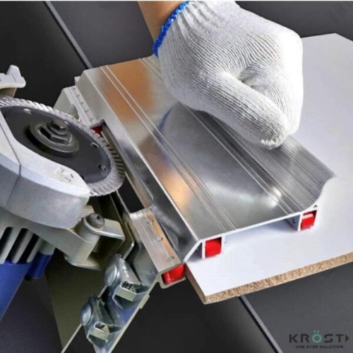 45 Degree Angle Cutting Frame - Color: Silver