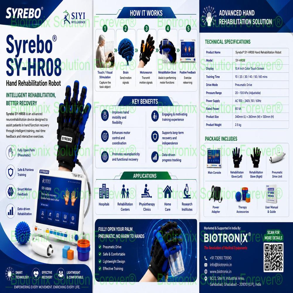 SYREBO C12 Advanced Hand Movement Therapy System
