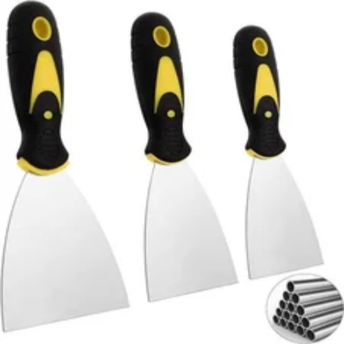 Putty Knife Wall Scraper  Metal Blade Putty Spreader