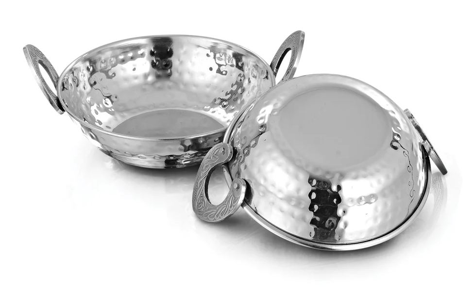 Serving Karahi Ss - Color: Silver