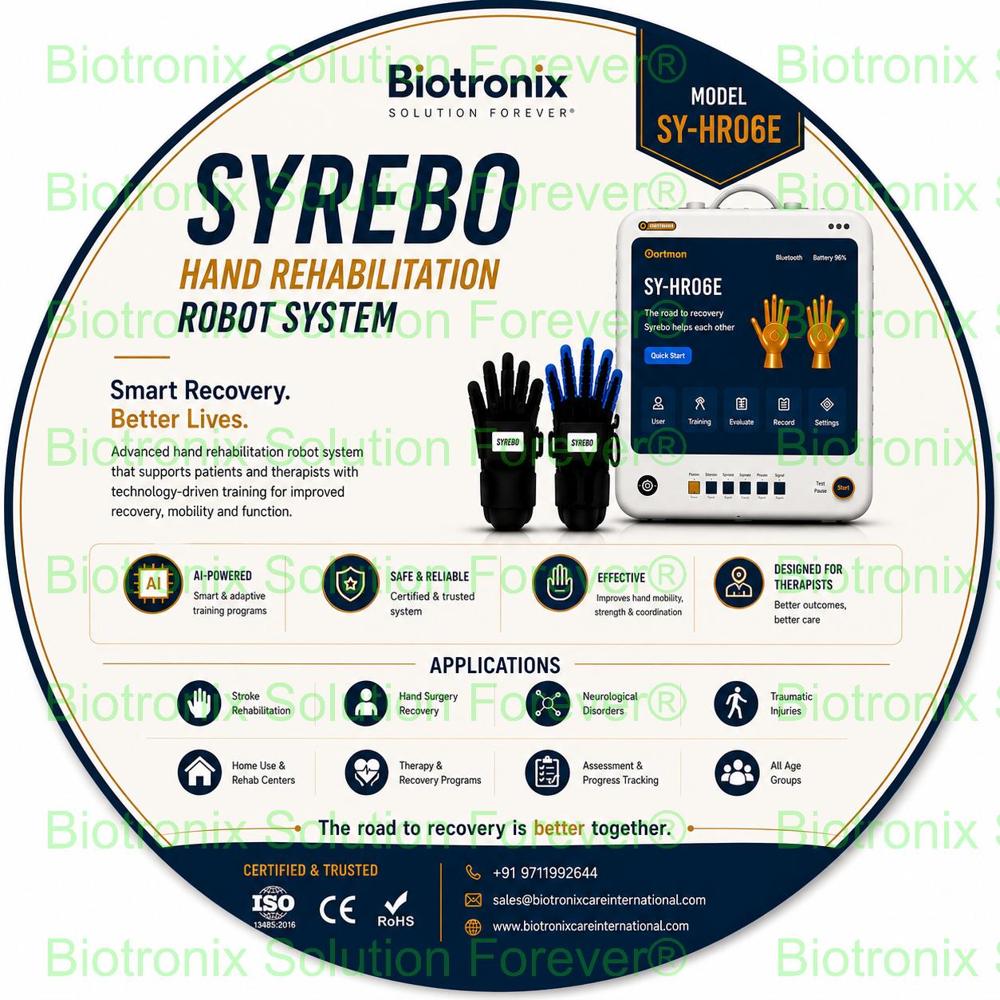 SYREBO C12 Digital Hand Rehabilitation System