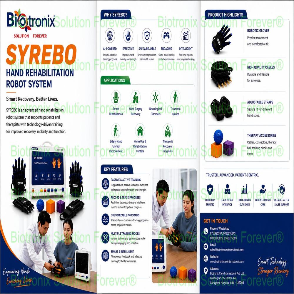 SYREBO C12 Digital Hand Rehabilitation System