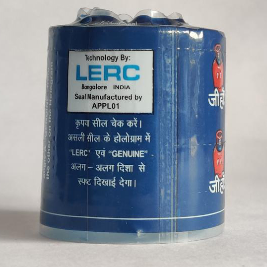 Blue Plastic Security Seal