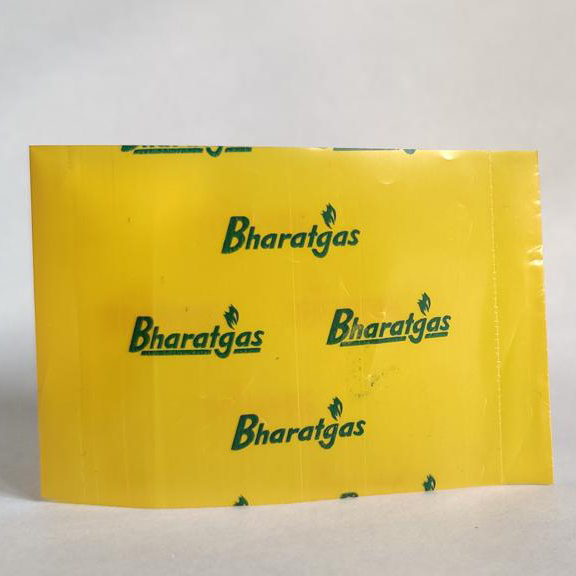 Yellow PVC Shrink seal
