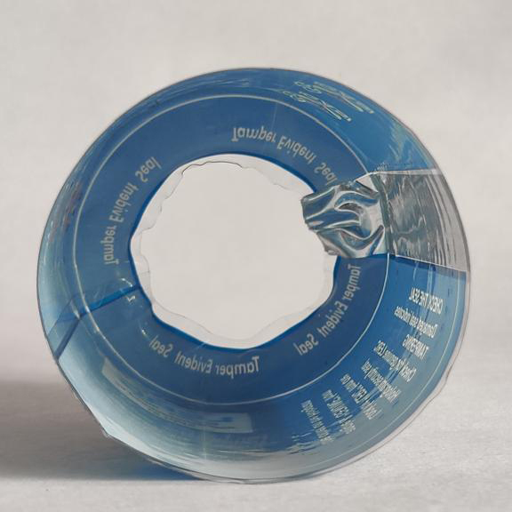 Blue PVC Shrink seal