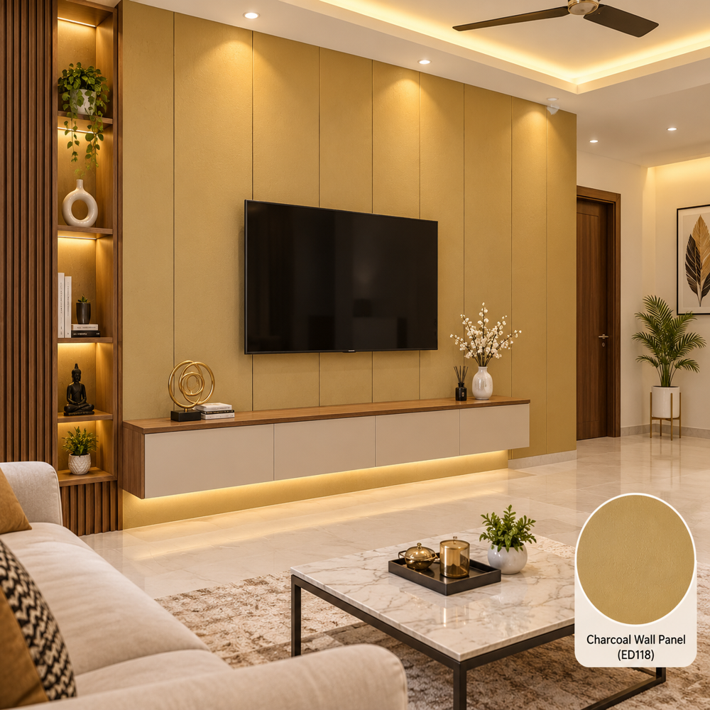 Bronze Gold Wall Panel - Advantage: Easy Installation