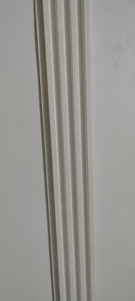 Arctic White Louver Panel