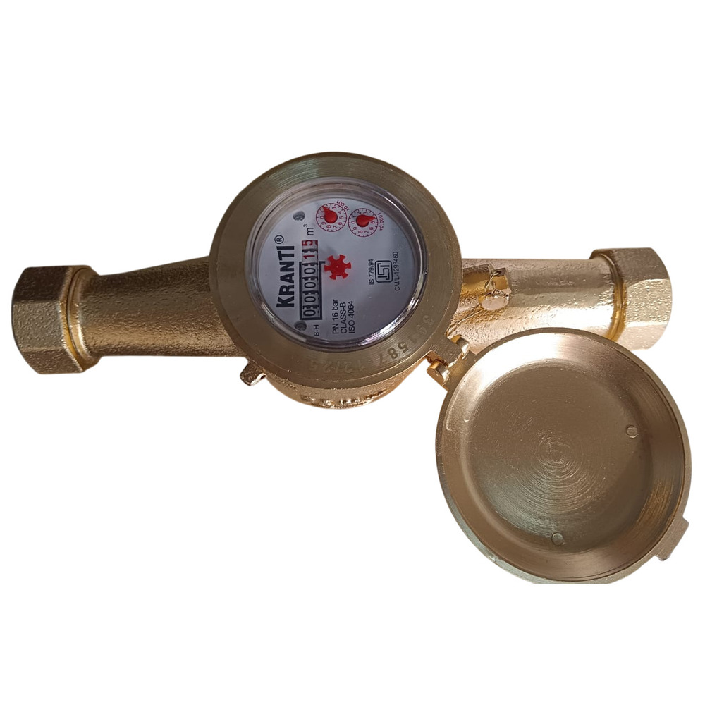 16 Bar Brass Water Meter