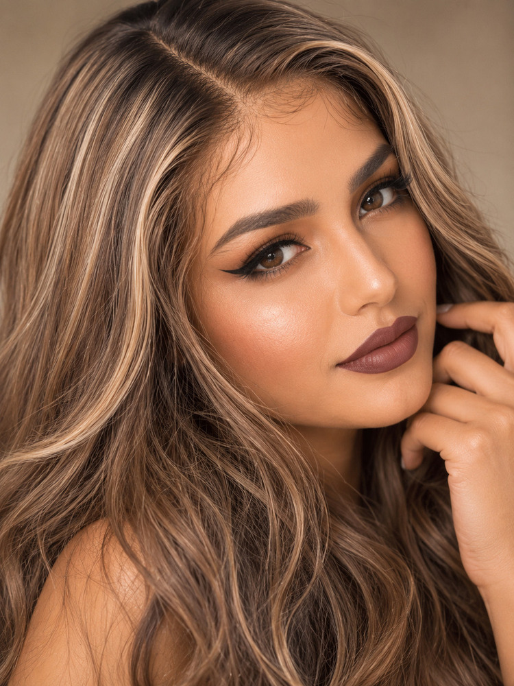 Ash Brown Lace Front Wig