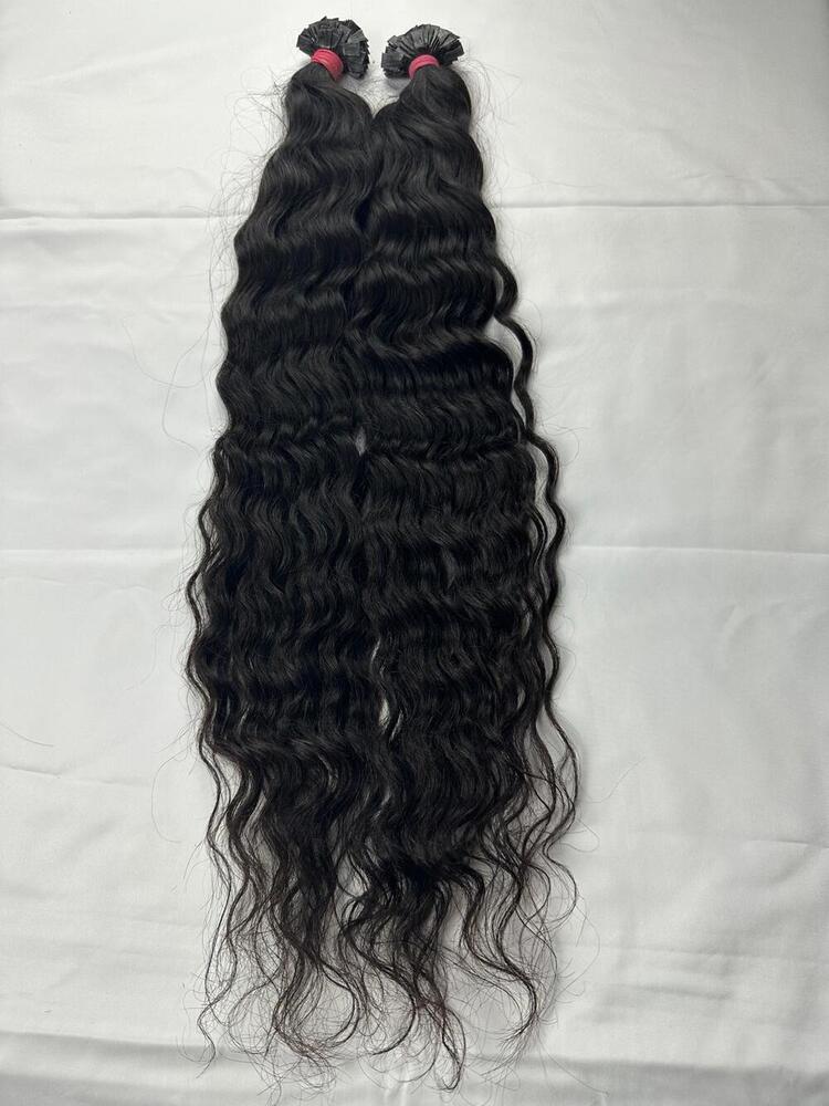Curly Fusion Flat Tip Hair