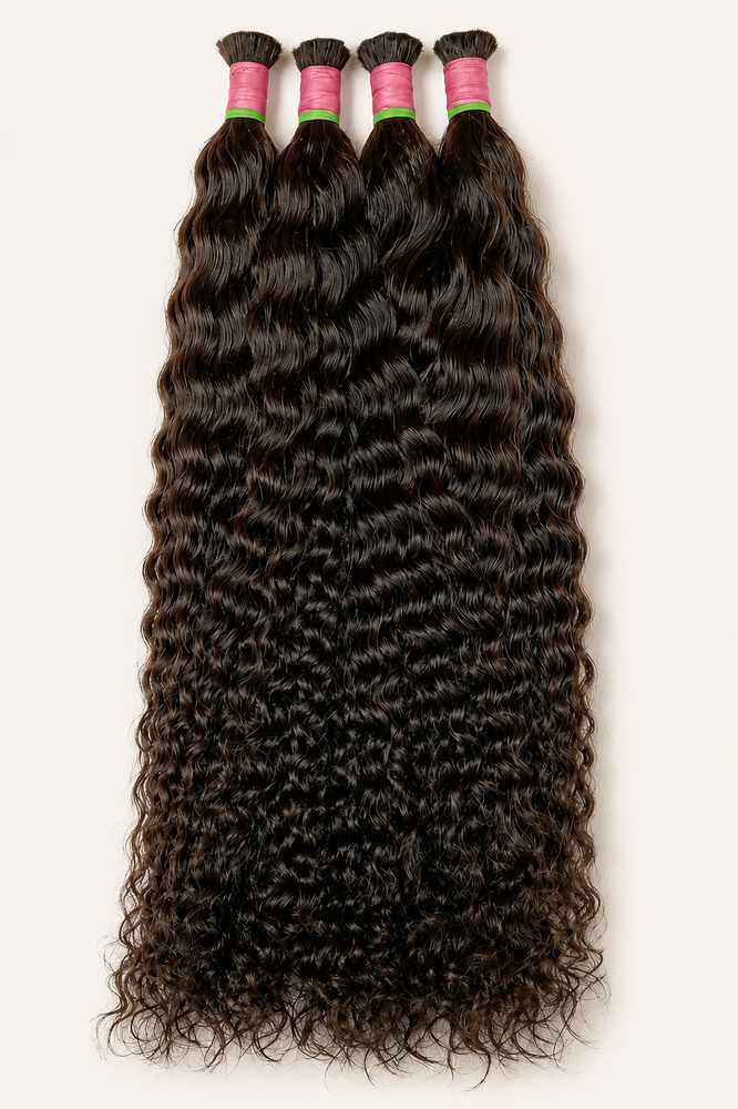 Bulk Hair Indian Deep Curly