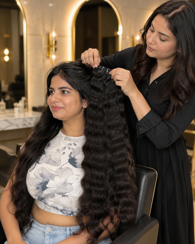 Indian Raw Curly Hair