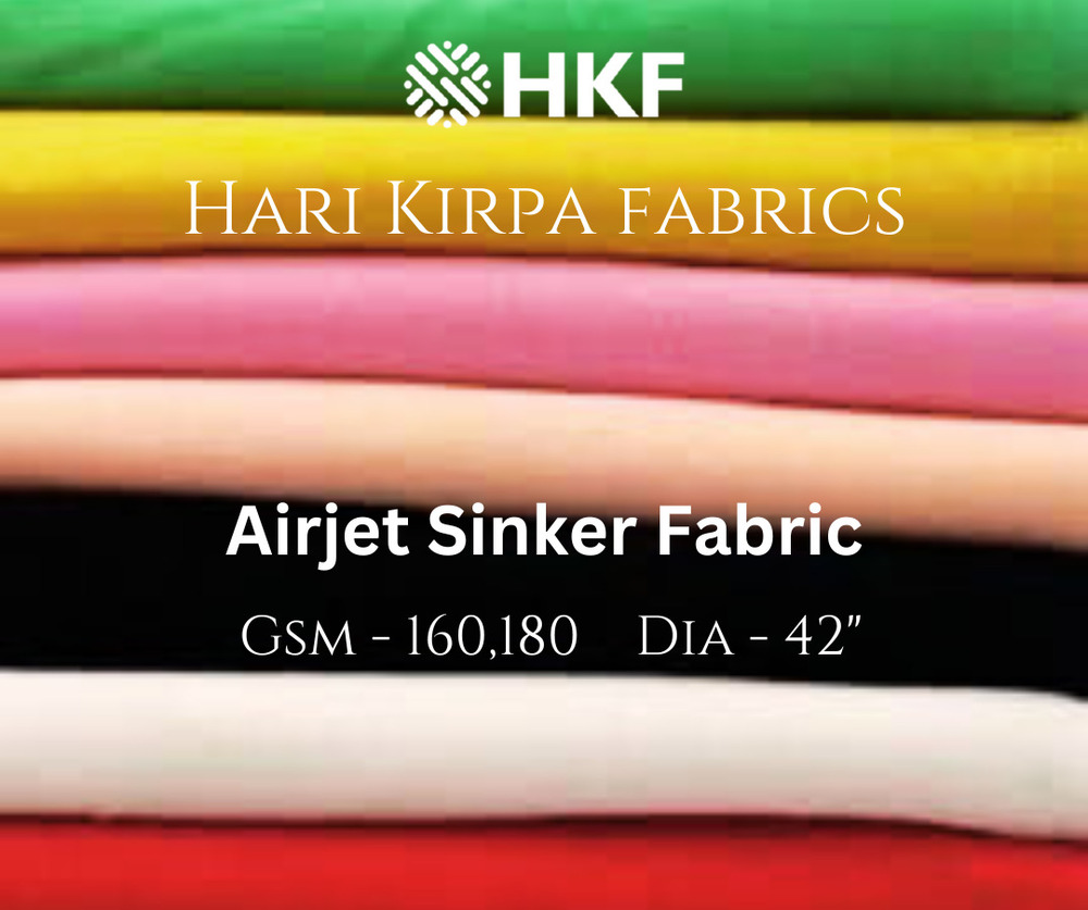 170GSM Airjet Sinker Fabric