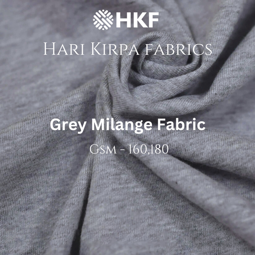 170GSM Grey Millange Fabric