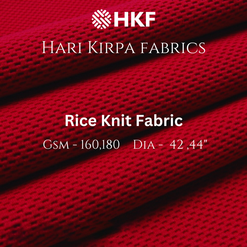 180GSM Rice Knit Fabric